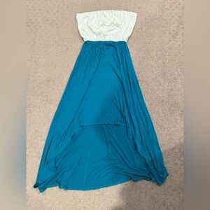 Foreign Exchange White Maxi Skirt